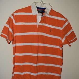 Striped Short sleeve Polo Rugby